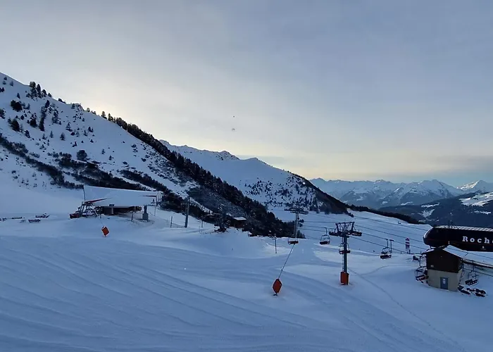 Jolie Etage Eleve Aux Pieds Vue Pistes - Fr-1-181-2859 La Plagne