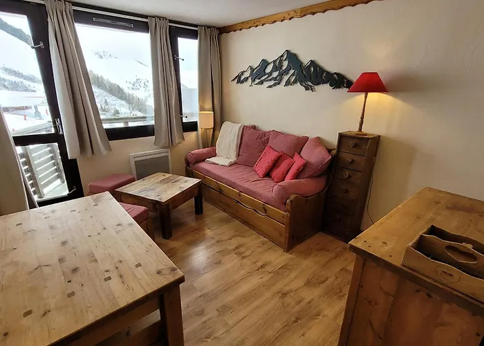 Jolie Etage Eleve Aux Pieds Vue Pistes - Fr-1-181-2859 * La Plagne